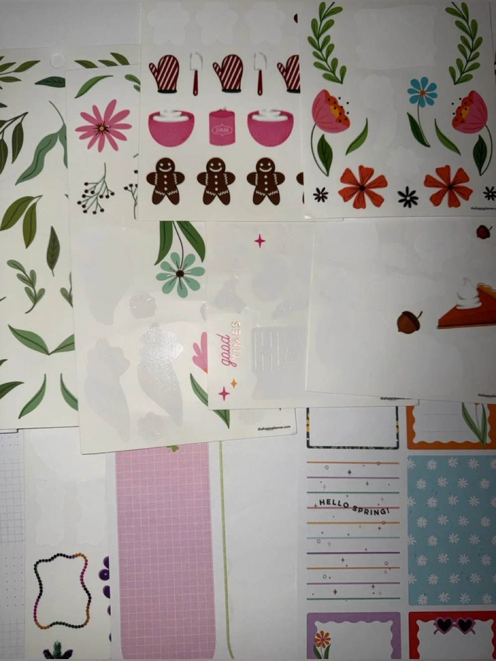 The Happy Planner sticker LOT